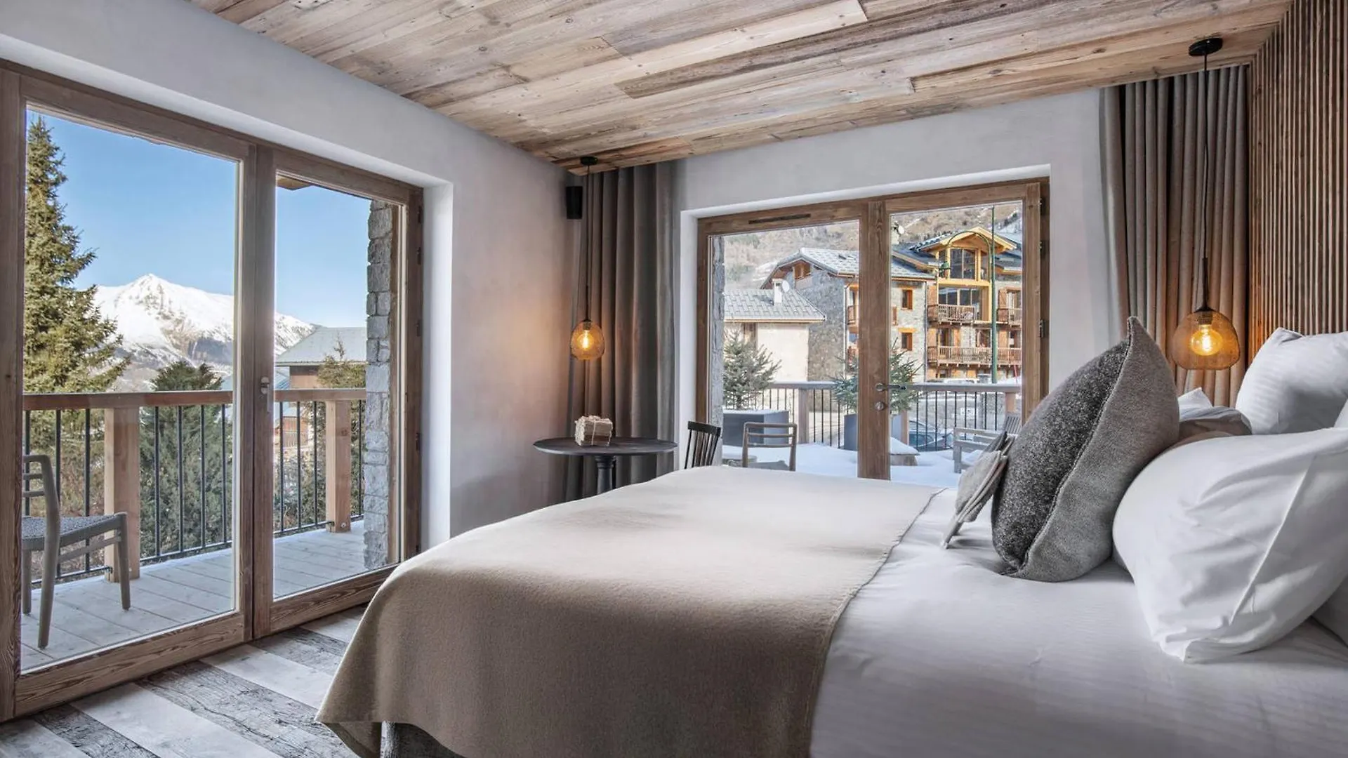 Chalet Spacieux Avec Bain Nordique, Hammam Et Vue Proche Des Pistes - Fr-1-570-66 Saint-Martin-de-Belleville 0*,  France