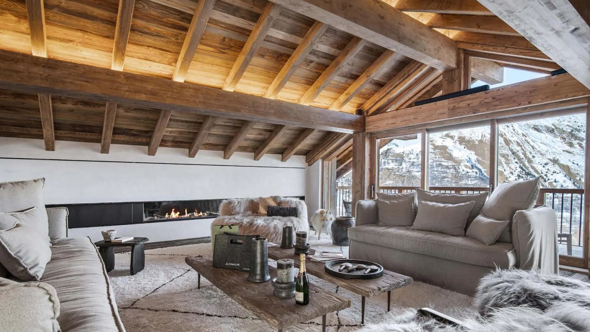 Chalet Spacieux Avec Bain Nordique, Hammam Et Vue Proche Des Pistes - Fr-1-570-66 Saint-Martin-de-Belleville 0*,