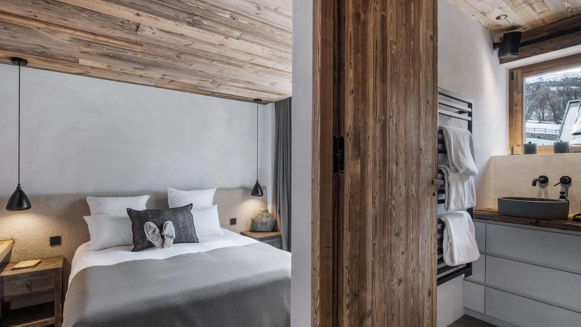 Chalet Spacieux Avec Bain Nordique, Hammam Et Vue Proche Des Pistes - Fr-1-570-66 Saint-Martin-de-Belleville