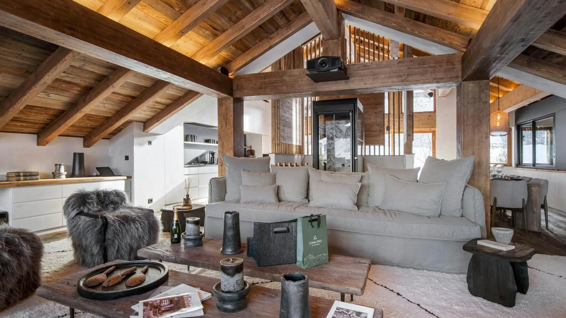 Chalet Spacieux Avec Bain Nordique, Hammam Et Vue Proche Des Pistes - Fr-1-570-66 Saint-Martin-de-Belleville